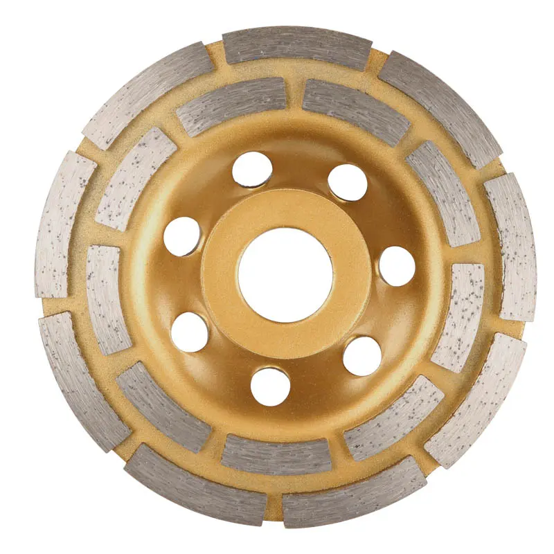 High Frequency Double Row Segmented Diamond Grinding Wheel Featured Image