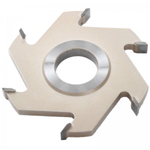 125mm Dia, Carbide Tipped, Grooving Cutter with Chip Limitation, 6 Teeth
